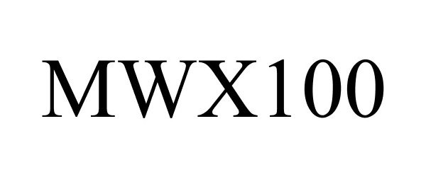 Trademark Logo MWX100