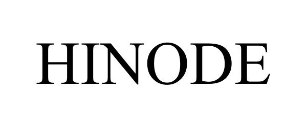 Trademark Logo HINODE