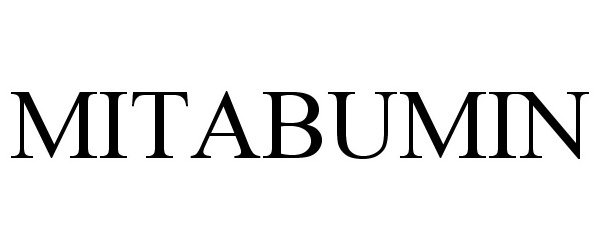Trademark Logo MITABUMIN