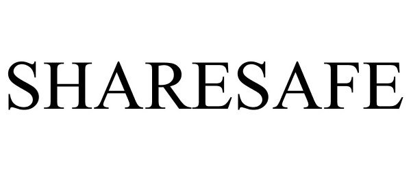 Trademark Logo SHARESAFE