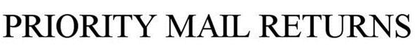 Trademark Logo PRIORITY MAIL RETURNS