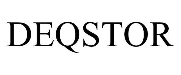 Trademark Logo DEQSTOR