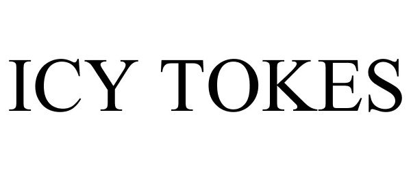Trademark Logo ICY TOKES