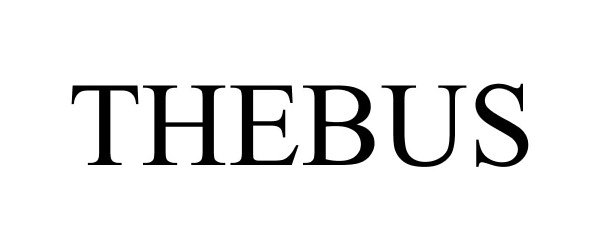 Trademark Logo THEBUS