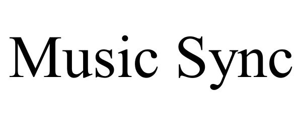Trademark Logo MUSIC SYNC
