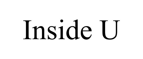 Trademark Logo INSIDE U