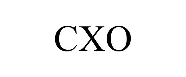 Trademark Logo CXO