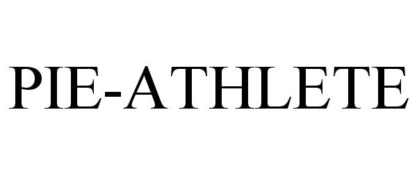 Trademark Logo PIE-ATHLETE