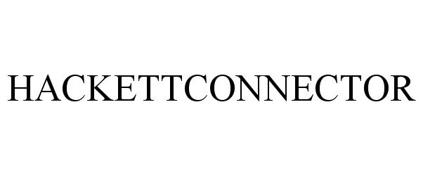 Trademark Logo HACKETTCONNECTOR