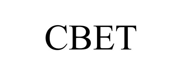 Trademark Logo CBET