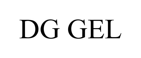 Trademark Logo DG GEL