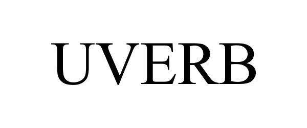 Trademark Logo UVERB