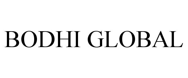 Trademark Logo BODHI GLOBAL