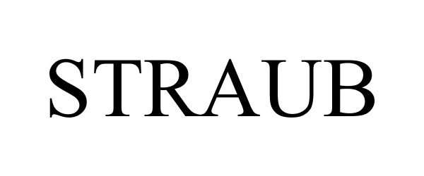 Trademark Logo STRAUB