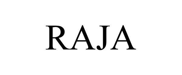 Trademark Logo RAJA