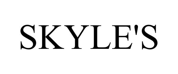 Trademark Logo SKYLE'S