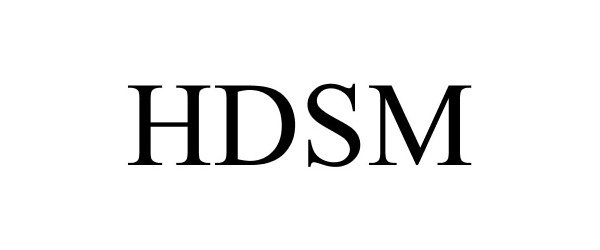 Trademark Logo HDSM