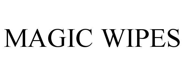 Trademark Logo MAGIC WIPES