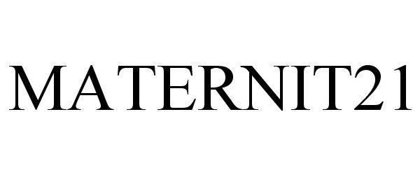 Trademark Logo MATERNIT21