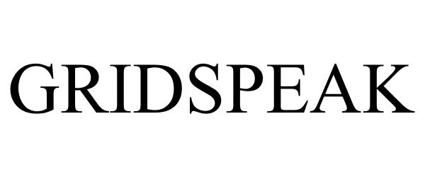 Trademark Logo GRIDSPEAK