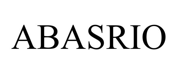 Trademark Logo ABASRIO