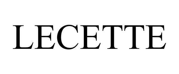 Trademark Logo LECETTE