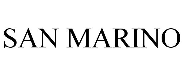 Trademark Logo SAN MARINO