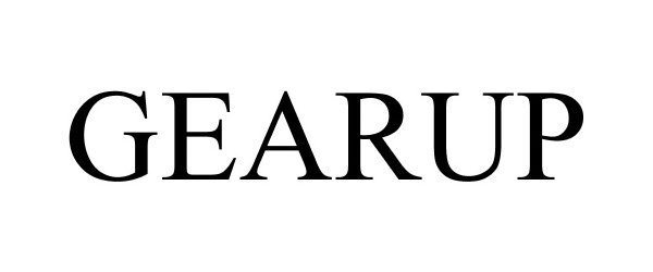 Trademark Logo GEARUP