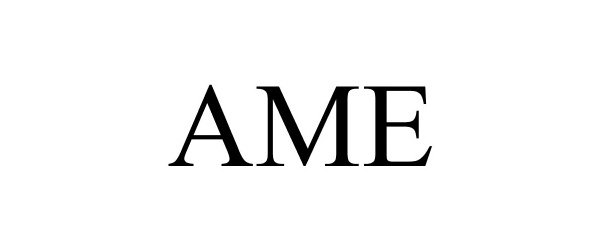 Trademark Logo AME