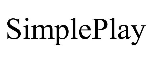 Trademark Logo SIMPLEPLAY