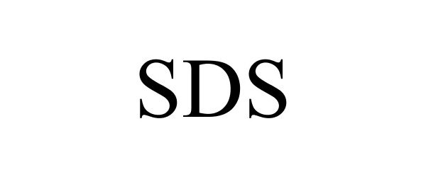 Trademark Logo SDS