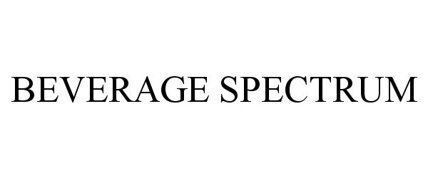 Trademark Logo BEVERAGE SPECTRUM