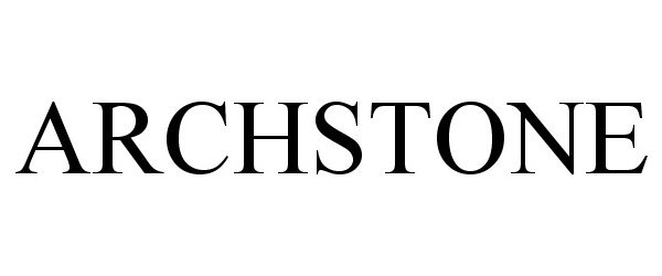 Trademark Logo ARCHSTONE