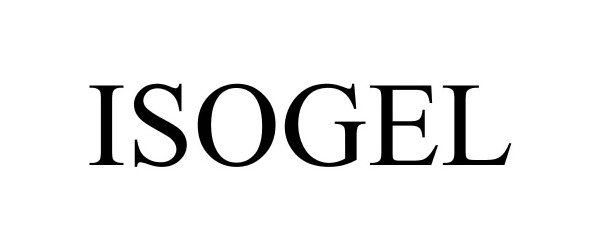 Trademark Logo ISOGEL