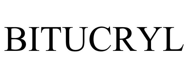 Trademark Logo BITUCRYL