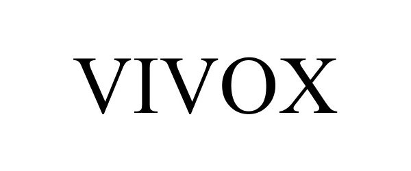 Trademark Logo VIVOX