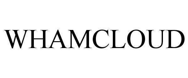 Trademark Logo WHAMCLOUD
