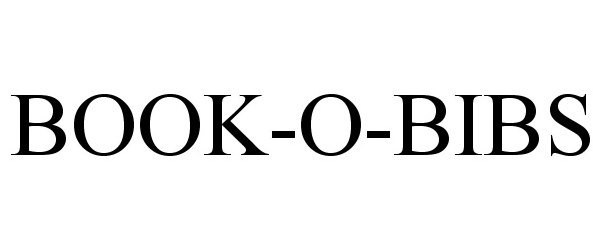 Trademark Logo BOOK-O-BIBS