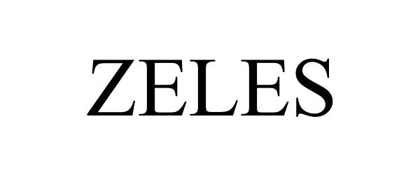 Trademark Logo ZELES
