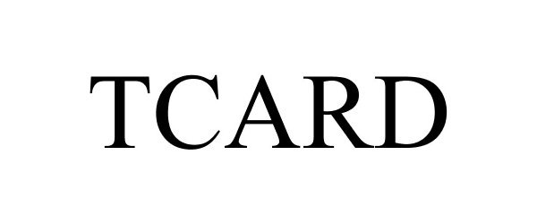 Trademark Logo TCARD