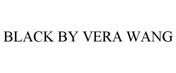 Trademark Logo BLACK BY VERA WANG