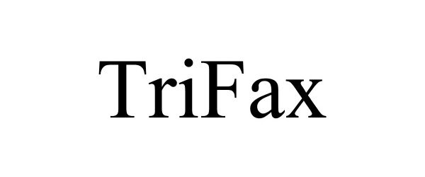 Trademark Logo TRIFAX