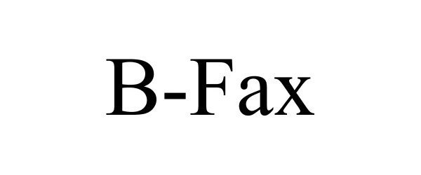  B-FAX