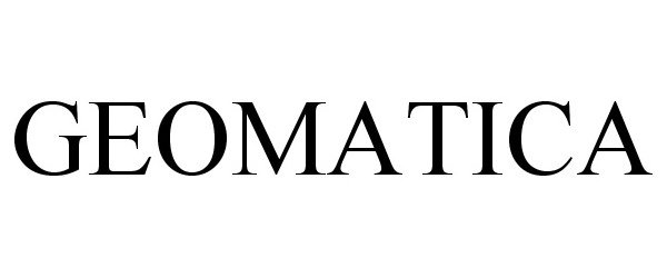 Trademark Logo GEOMATICA