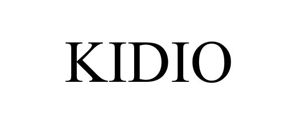 Trademark Logo KIDIO