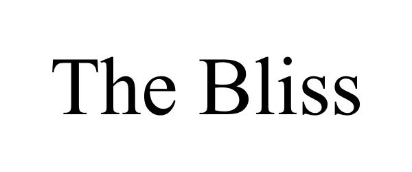 Trademark Logo THE BLISS