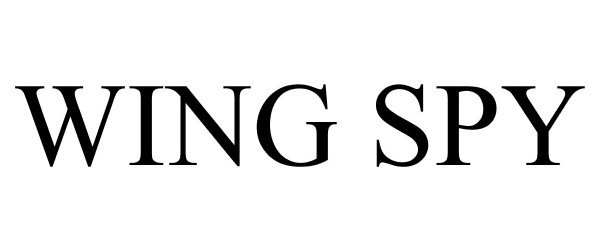 Trademark Logo WING SPY