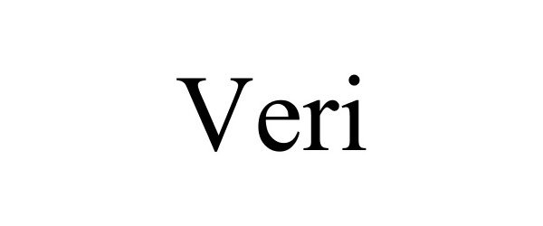 Trademark Logo VERI