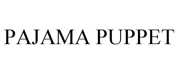 Trademark Logo PAJAMA PUPPET