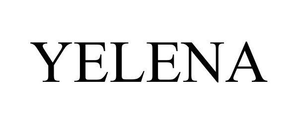 Trademark Logo YELENA
